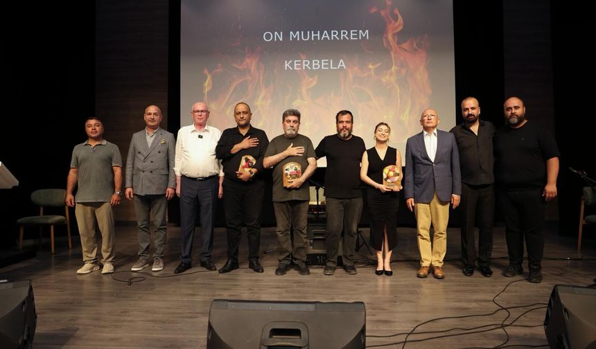 Kerbela Mateminde Deyişler ve Dualar Yankılandı