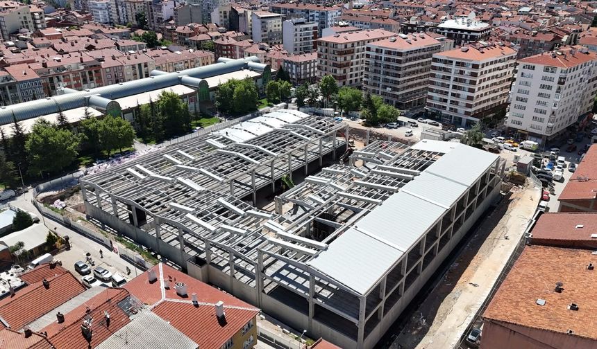 Kurtuluş Pazar Yeri Adım Adım Tamamlanıyor