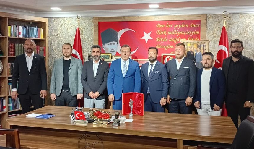 Maden İşçileri Sendikasından MHP’ye Ziyaret