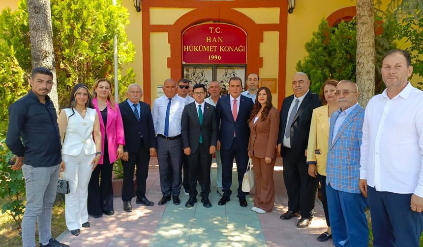MHP Han İlçe Başkanlığı Yeni Hizmet Binası Açıldı