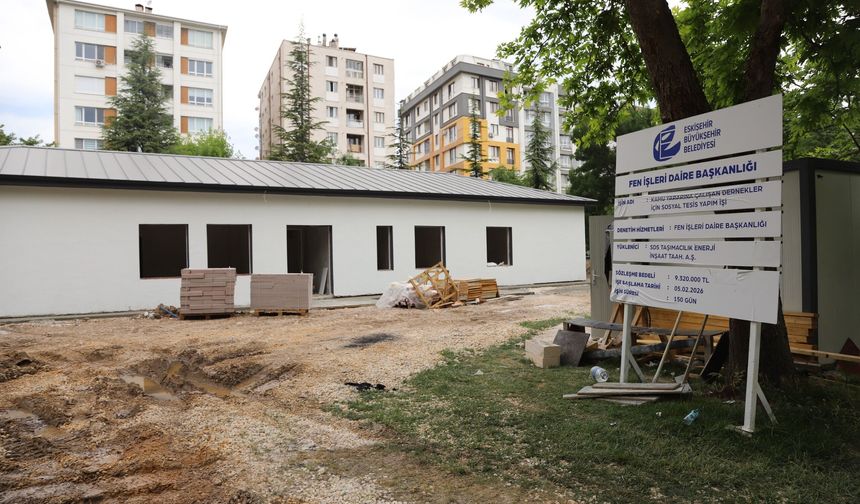 Sosyal Tesis Projesinde Sona Yaklaşıldı