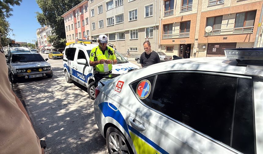 Eskişehir'de Sahte Plakalı Kamyonete 180 Bin TL Ceza