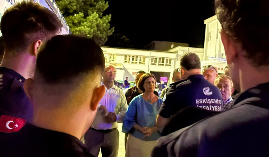 Başkan Ünlüce'den Yaralı İtfaiyecilere Ziyaret