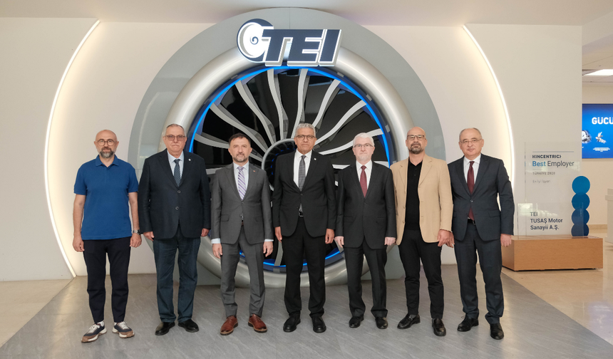 Eskişehir OSB'den Yangın Sonrası TEİ'ye Geçmiş Olsun Ziyareti