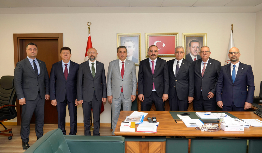 Eskişehir OSB'nin Yeni Yatırım Hedefleri Ankara'da Görüşüldü