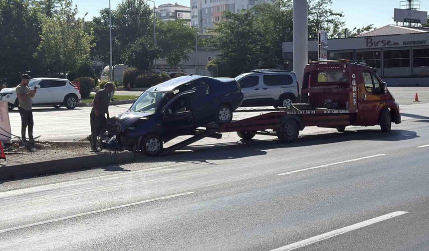 Eskişehir’de Hatalı Manevra Kazaya Neden Oldu
