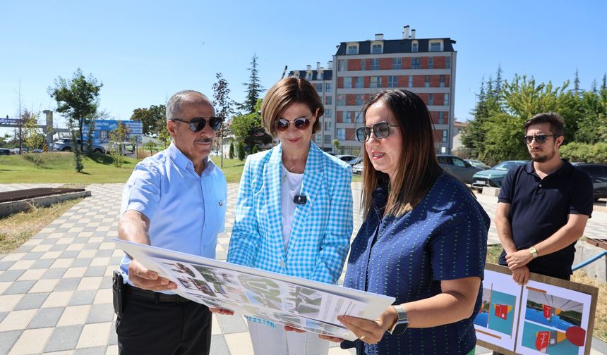 Eskişehir'de O Parkın Yapım Çalışmaları Sürüyor