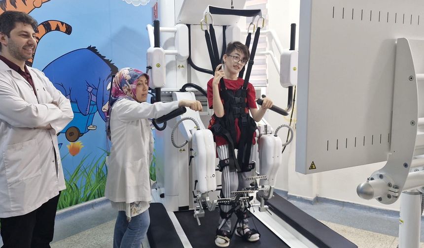 Eskişehir'de Robotik Rehabilitasyon Artık Çocuklara da Hizmet Verecek