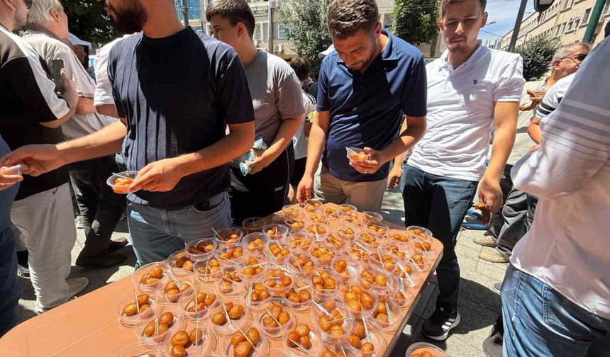 Eskişehir'de Şehit Jandarma Mehmet Demirbaş İçin Lokma Hayrı