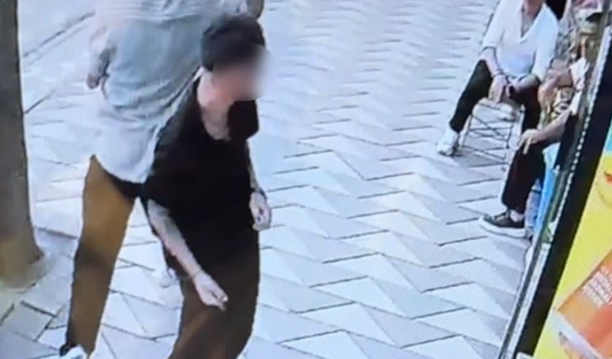 Eskişehir'de Silahlı Ve Bıçaklı Kovalamaca Kamerada