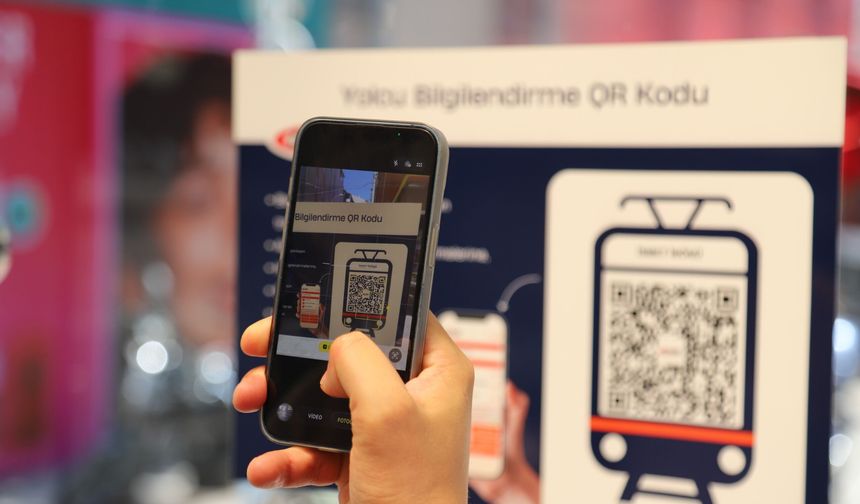 Eskişehir'de Tramvay Duraklarında QR Kod Dönemi Başlıyor