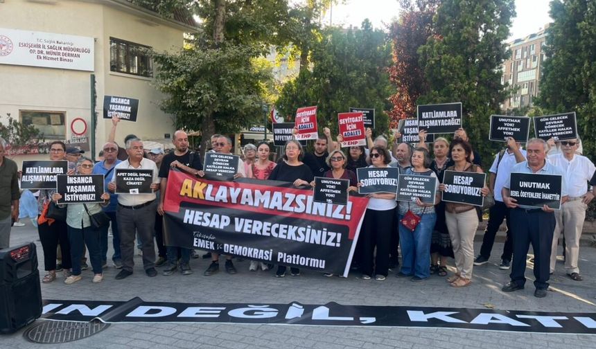 Seyitgazi yangınının birinci yılında adalet çağrısı: Unutmayacağız