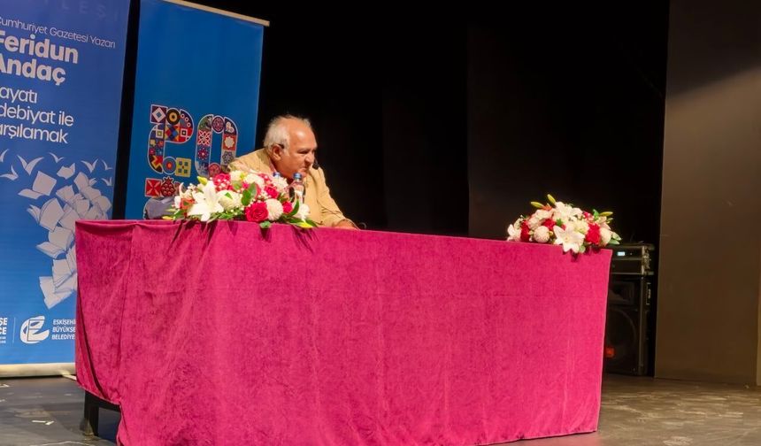 Feridun Andaç Eskişehir'de Edebiyatseverlerle Buluştu