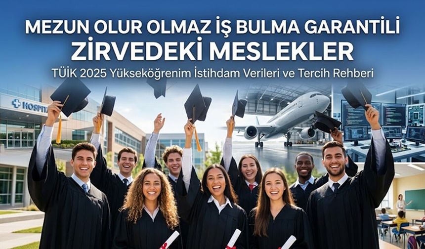 Mezun Olur Olmaz İş Bulma Garantili Zirvedeki Meslekler