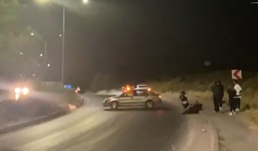 Nabi Avcı Bulvarı'nda Islak Zemin Kazaya Davetiye Çıkardı