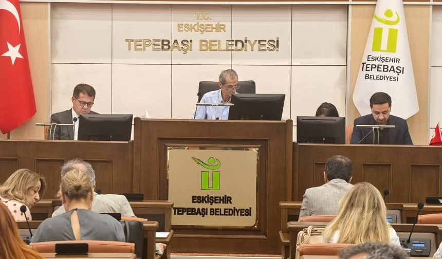Tepebaşı Temmuz Ayı Meclis Toplantısının İlk Oturumu Tamamlandı