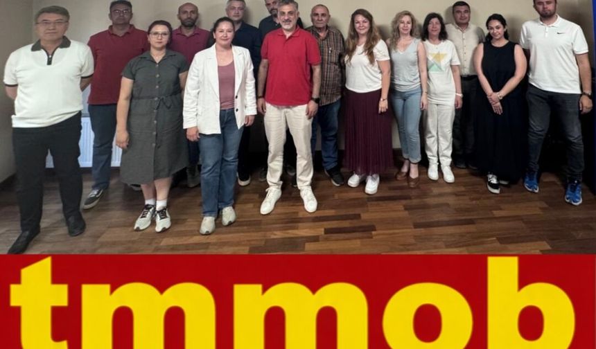 TMMOB Eskişehir İKK’da Yeni Sekreter Belli Oldu