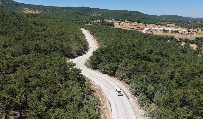 Eskişehir Kırsalında Yol Seferberliği Devam Ediyor