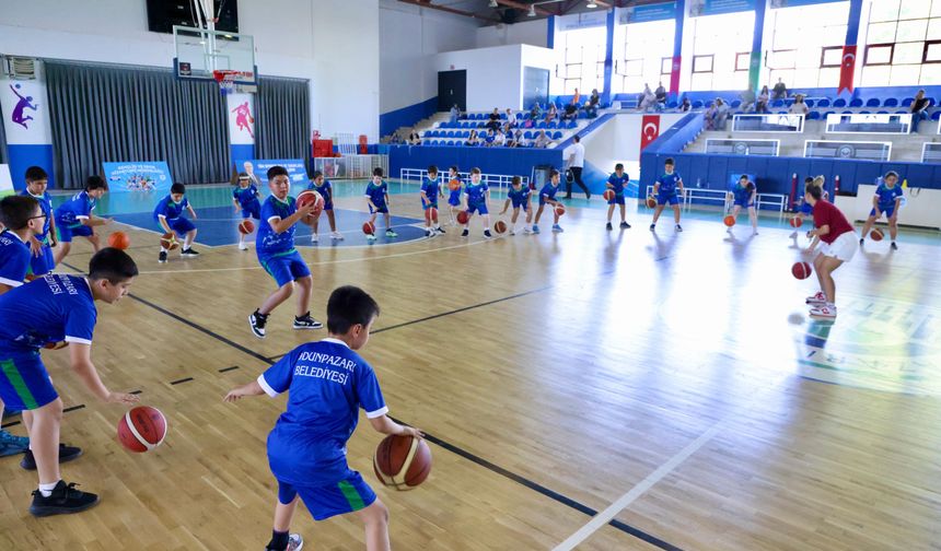 Odunpazarı’ndan Çocuklara Basketbol Dolu Yaz Tatili