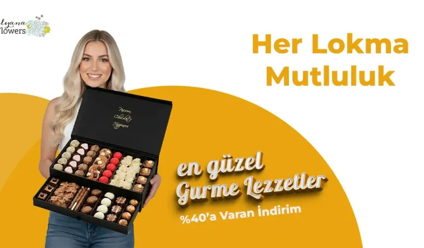 Lilyana Flowers’ın “Hediye Çikolata” Kutularıyla Sevgi Dolu Anlar