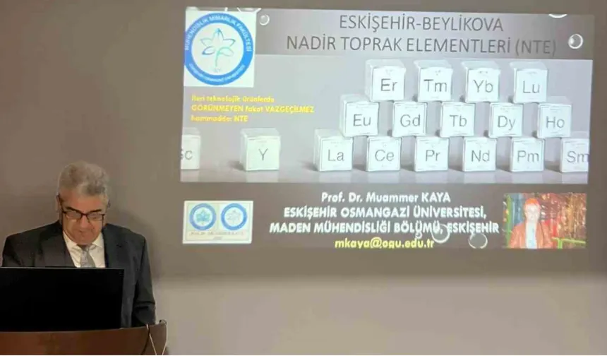 Eskişehir’de ‘Maden ve Nadir Toprak Elementleri’ Konferansı Düzenlendi