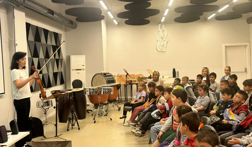 Tepebaşı’nda 615 Çocuk Müzikle Tanıştı