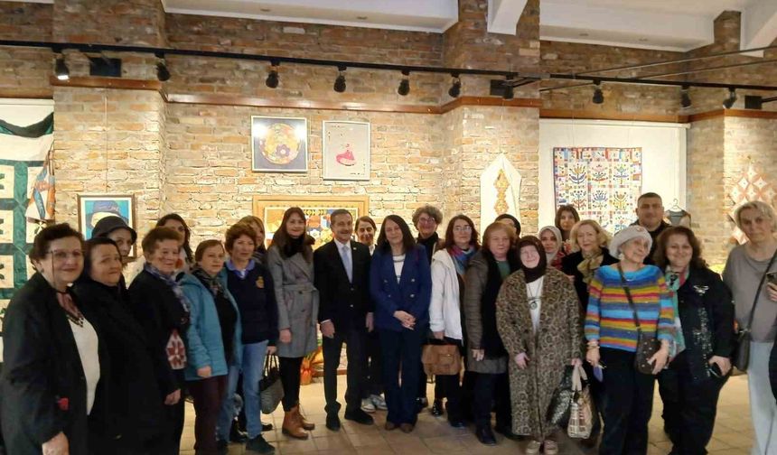 Eskişehir’de ‘Kırkyama Sergisi' Sanatseverlerle Buluştu