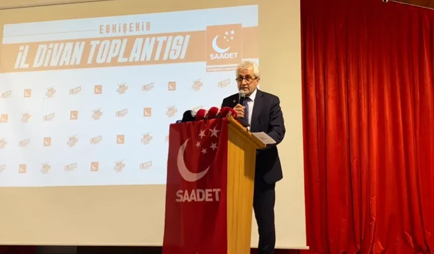 Saadet Partisi Eskişehir İl Divan Toplantısında Üye Artışı ve Kalkınma Vurgusu