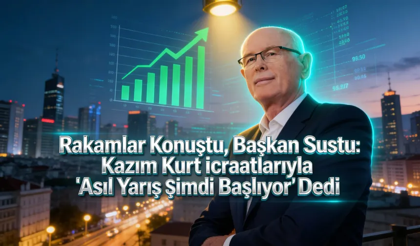 Rakamlar Konuştu, Başkan Sustu: Kazım Kurt İcraatlarıyla "Asıl Yarış Şimdi Başlıyor" Dedi