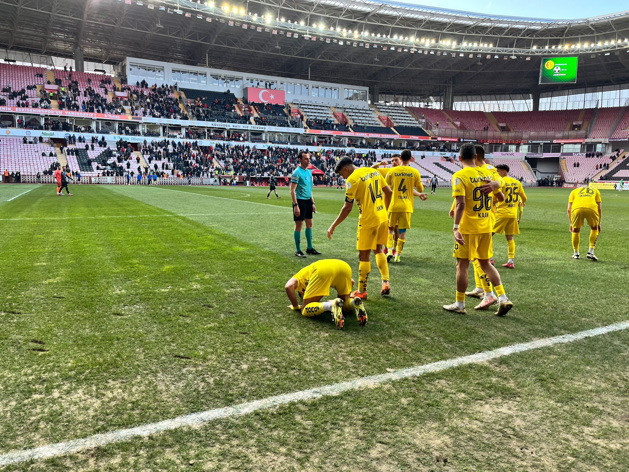 Eskişehirspor İkinci Yarıya Hızlı Başladı! (1)
