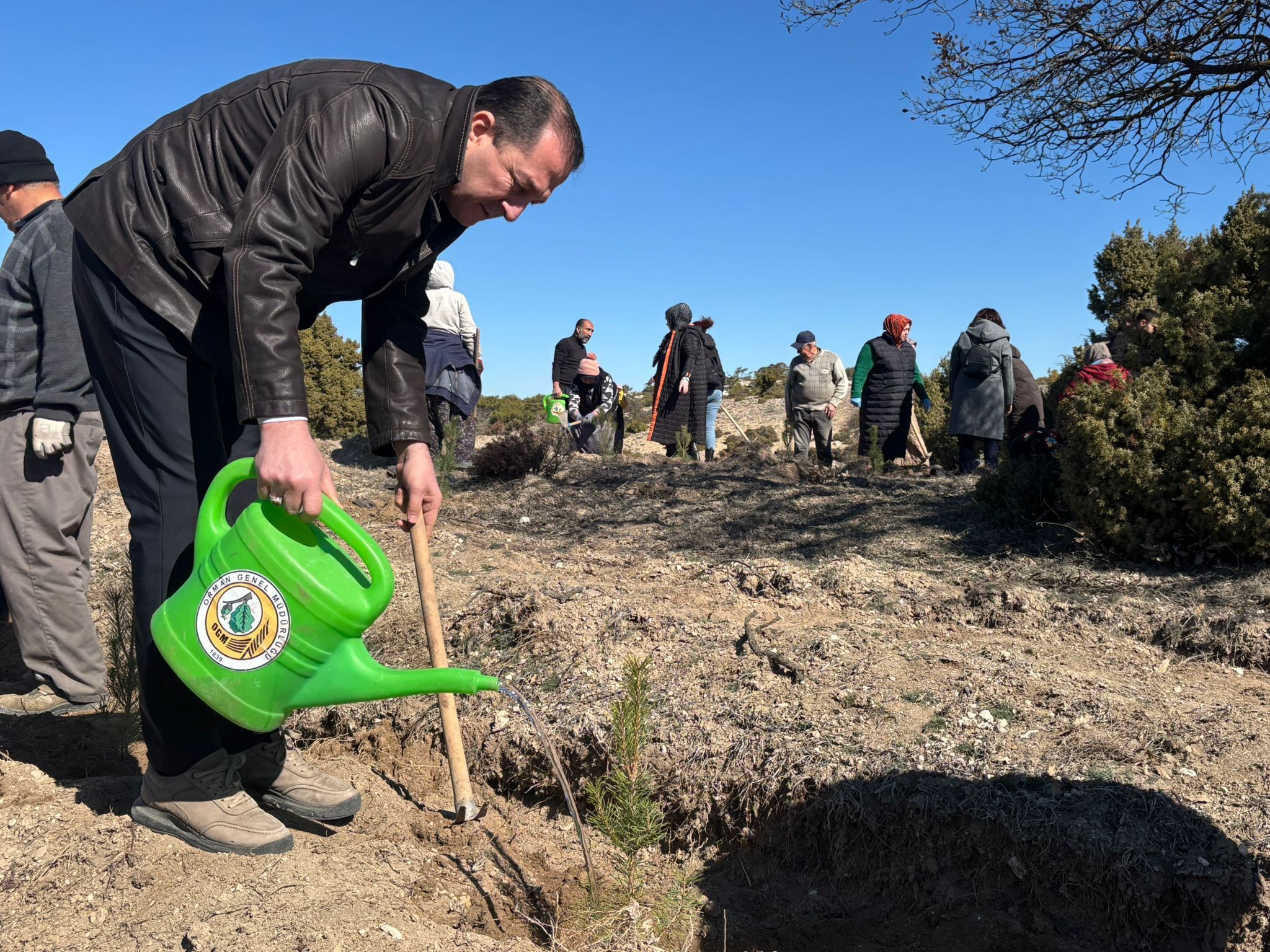 14 Mart Tıp Bayramı’nda Fidanlar Toprakla Buluştu (3)