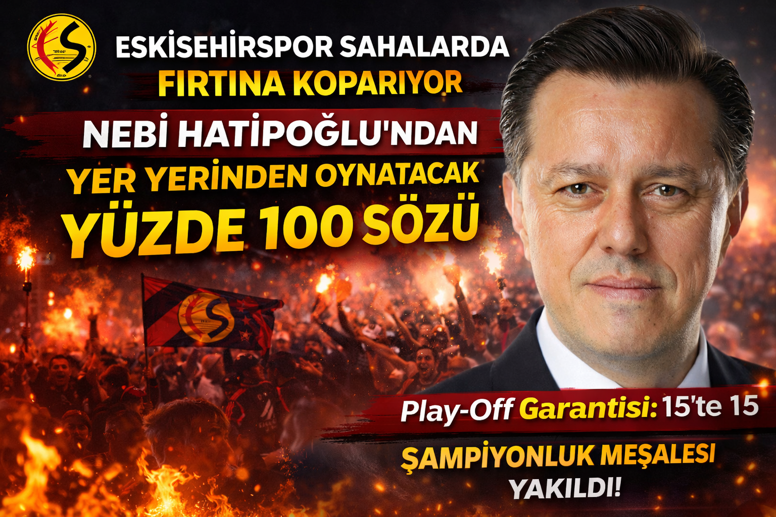 Nebi Hatipoğlu’ndan Yer Yerinden Oynatacak Yüzde 100 Sözü