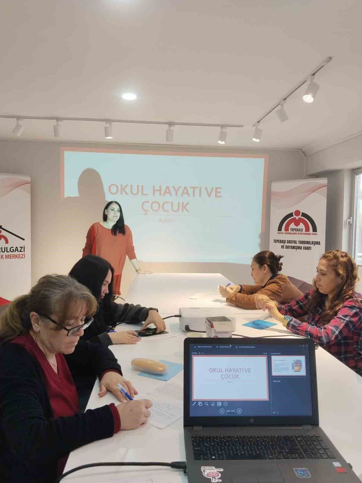 Adem Kursiyerlerine Okul Hayatı Ve Çocuk Eğitimi Verildi (1)