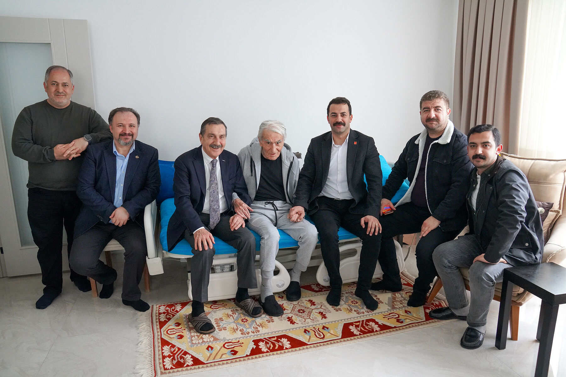 Ataç’tan Chp’nin Duayen İsmi Süder’e Geçmiş Olsun Ziyareti (2)