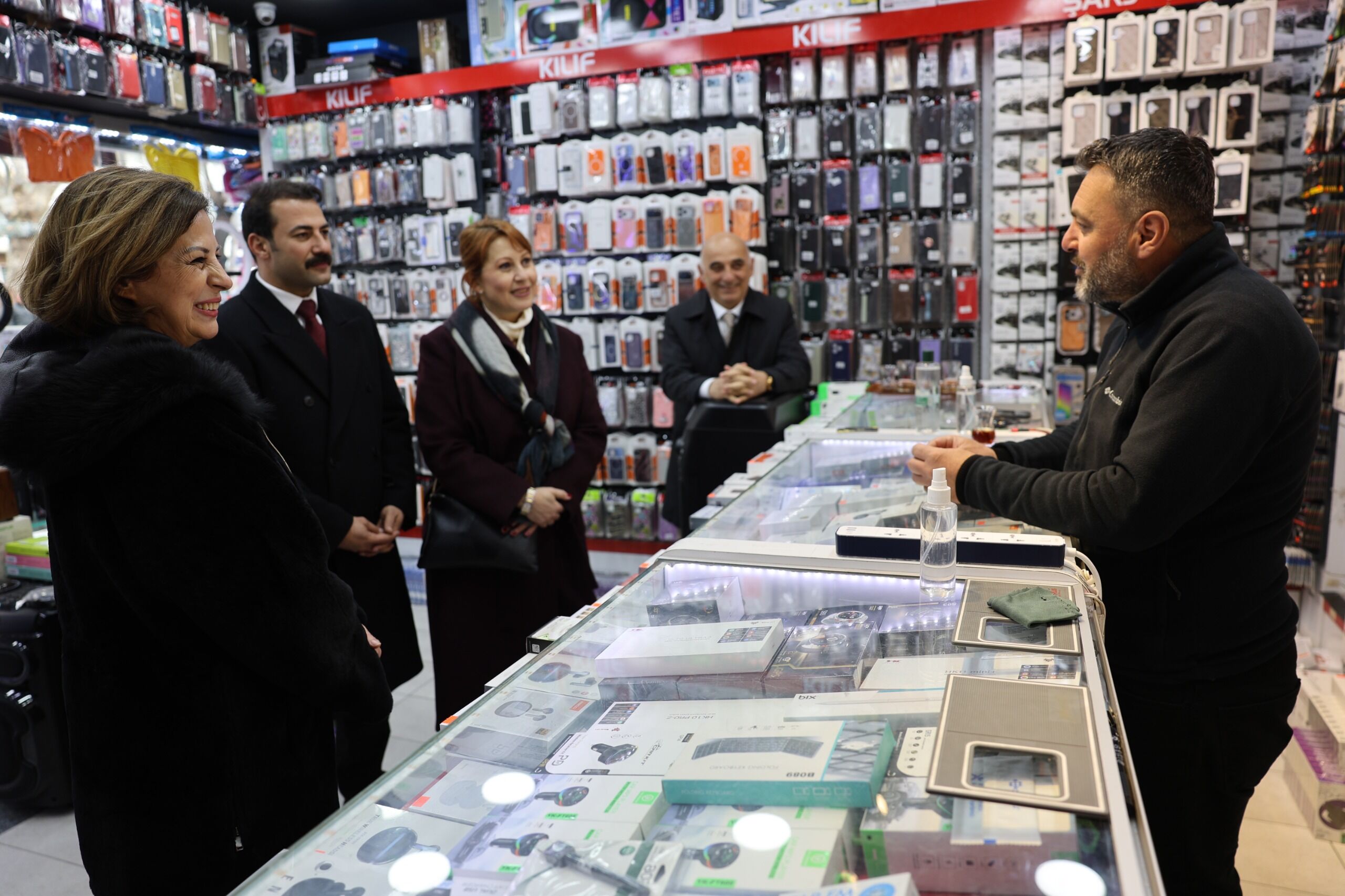 Başkan Ünlüce Hamamyolu Esnafını Ziyaret Etti (4)