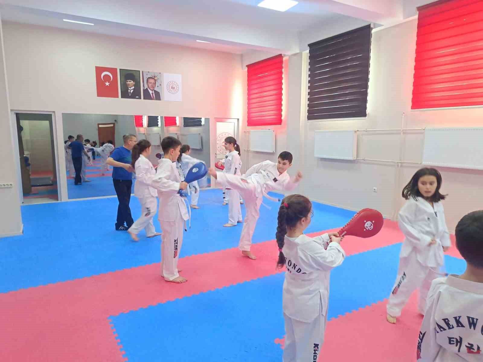 Çamlıca Spor Salonu’nda Taekwondo Rüzgârı (1)