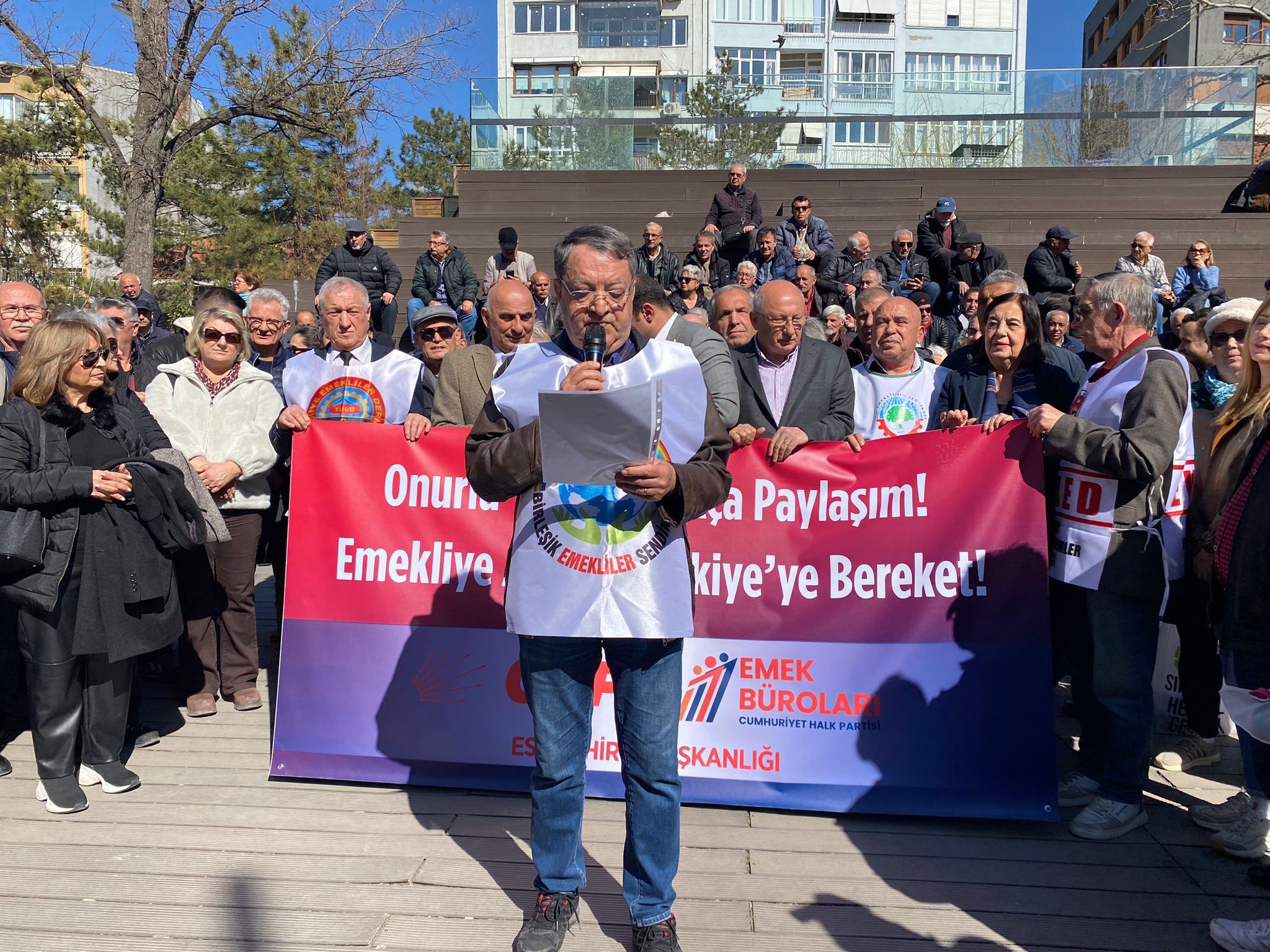 Emeklilerin Sorunları Yediler Parkı’nda Gündeme Taşındı (2)