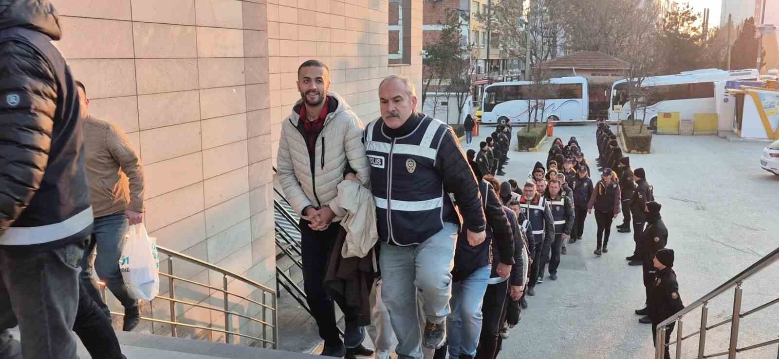 Eskişehir Merkezli Dev Operasyon 58 Gözaltı