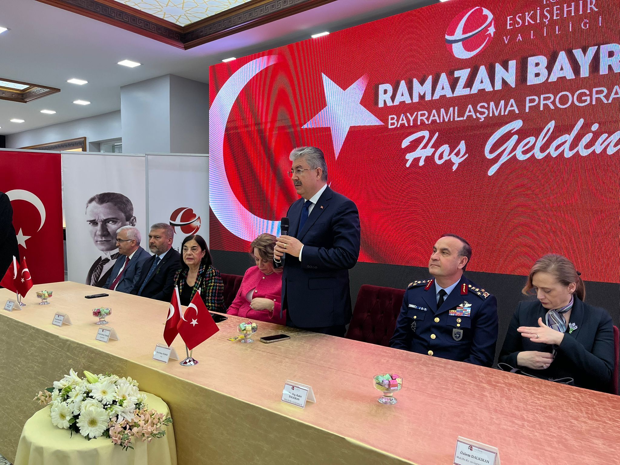 Eskişehir Protokolü Bayramlaşma Töreninde Buluştu (2)