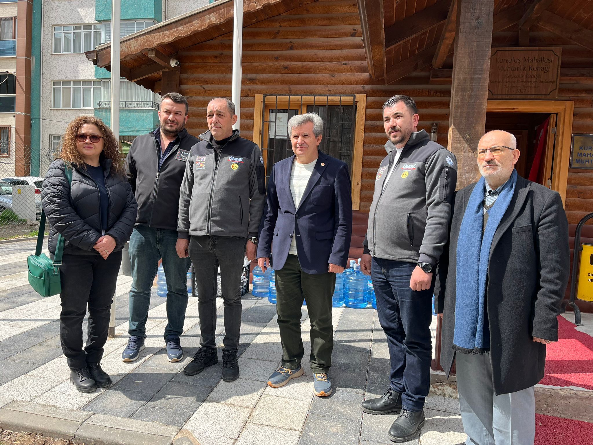 Eskişehir'de Vatandaşlara Kalabak Su Desteği Resmen Başladı (1)