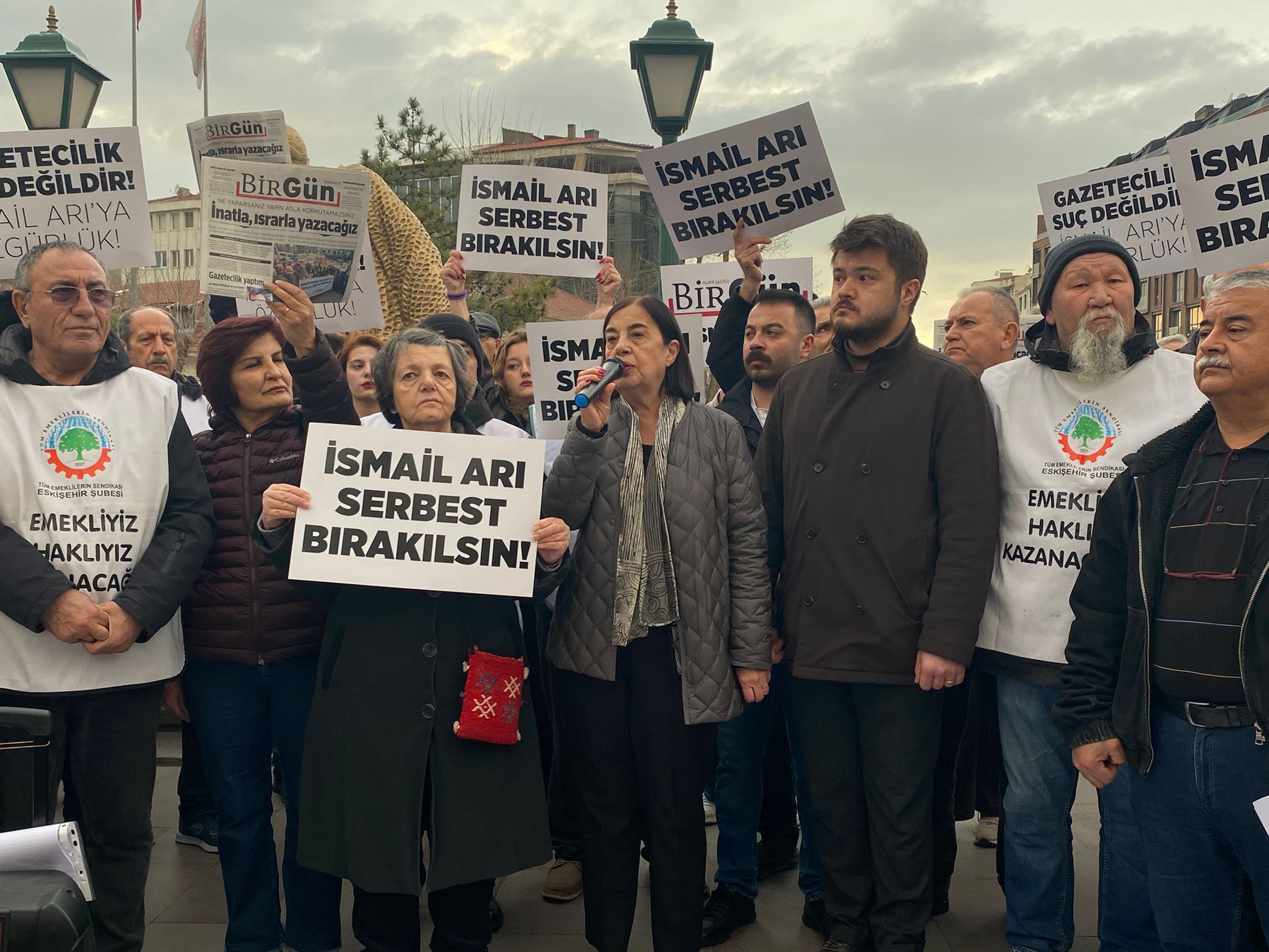 Eskişehir’den Gazeteci İsmail Arı’ya Destek (6)