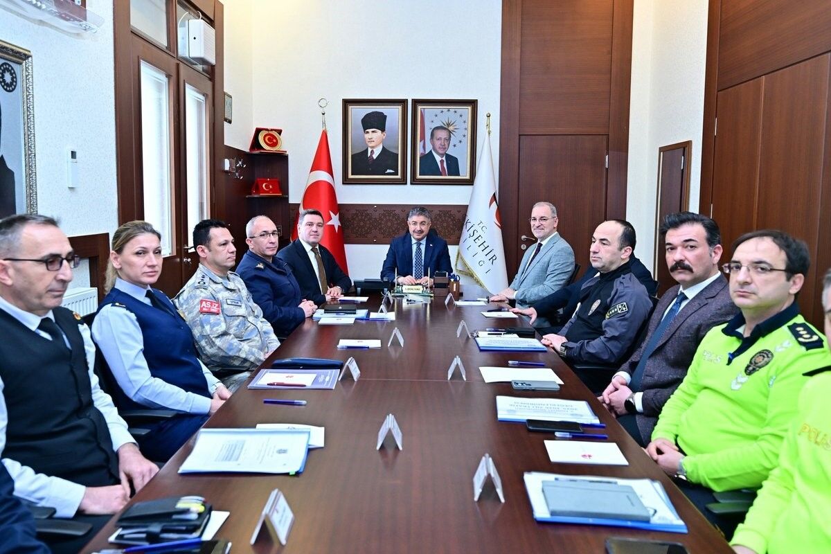 Eskişehir’in Güvenliği Vali Yılmaz Başkanlığında Ele Alındı (1)