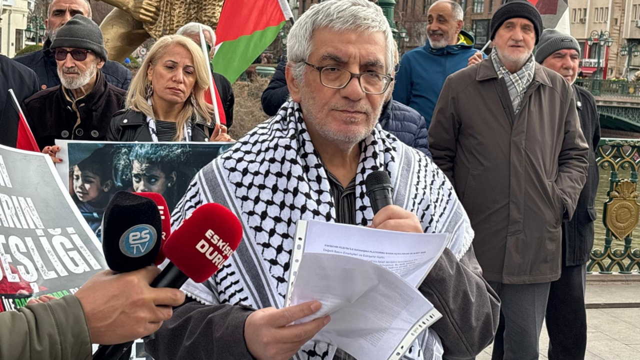 Filistin Dayanışma Platformu’ndan Eskişehir’de Sert Açıklamalar “Tam Ambargo Çağrısı” (2)