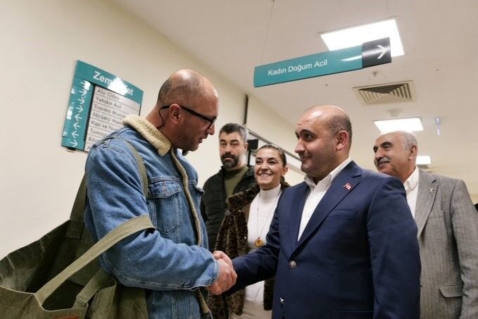 Gürhan Albayrak Sağlık Çalışanlarıyla Buluştu.-1