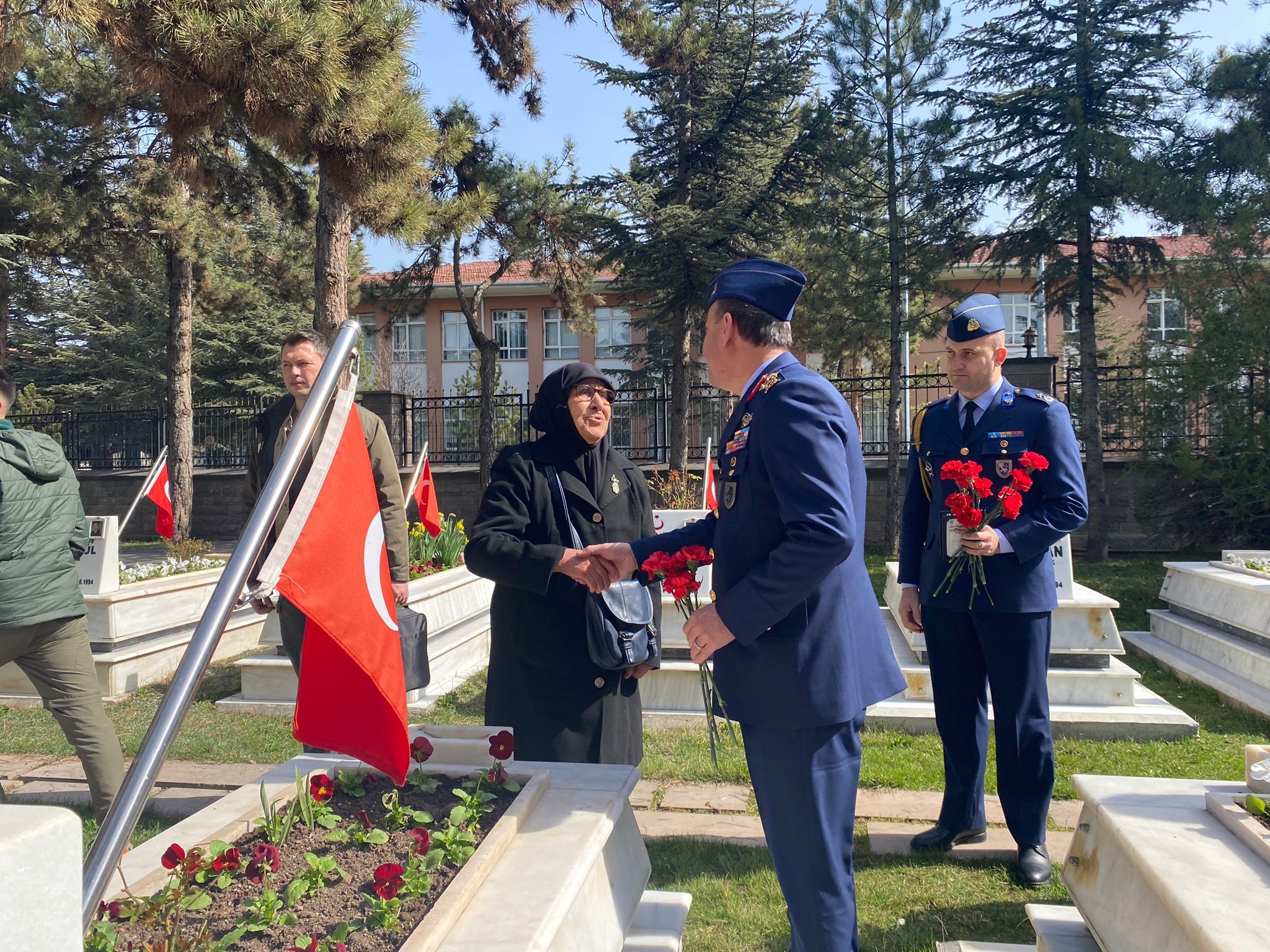 Hava Şehitliği’nde Duygu Dolu 18 Mart Programı (9)