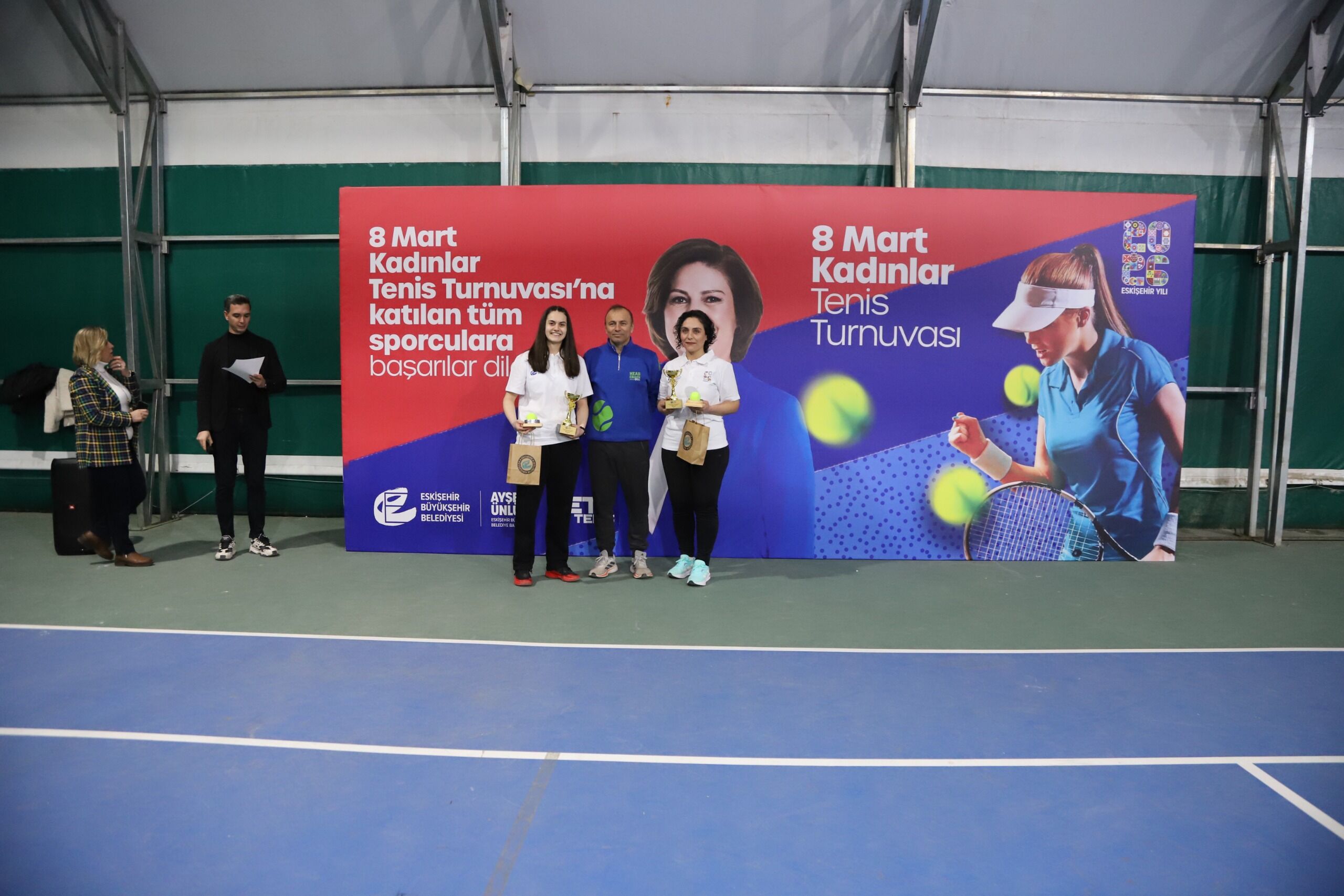 Kadınlar Kortta Buluştu 8 Mart Turnuvası Finalle Bitti (7)