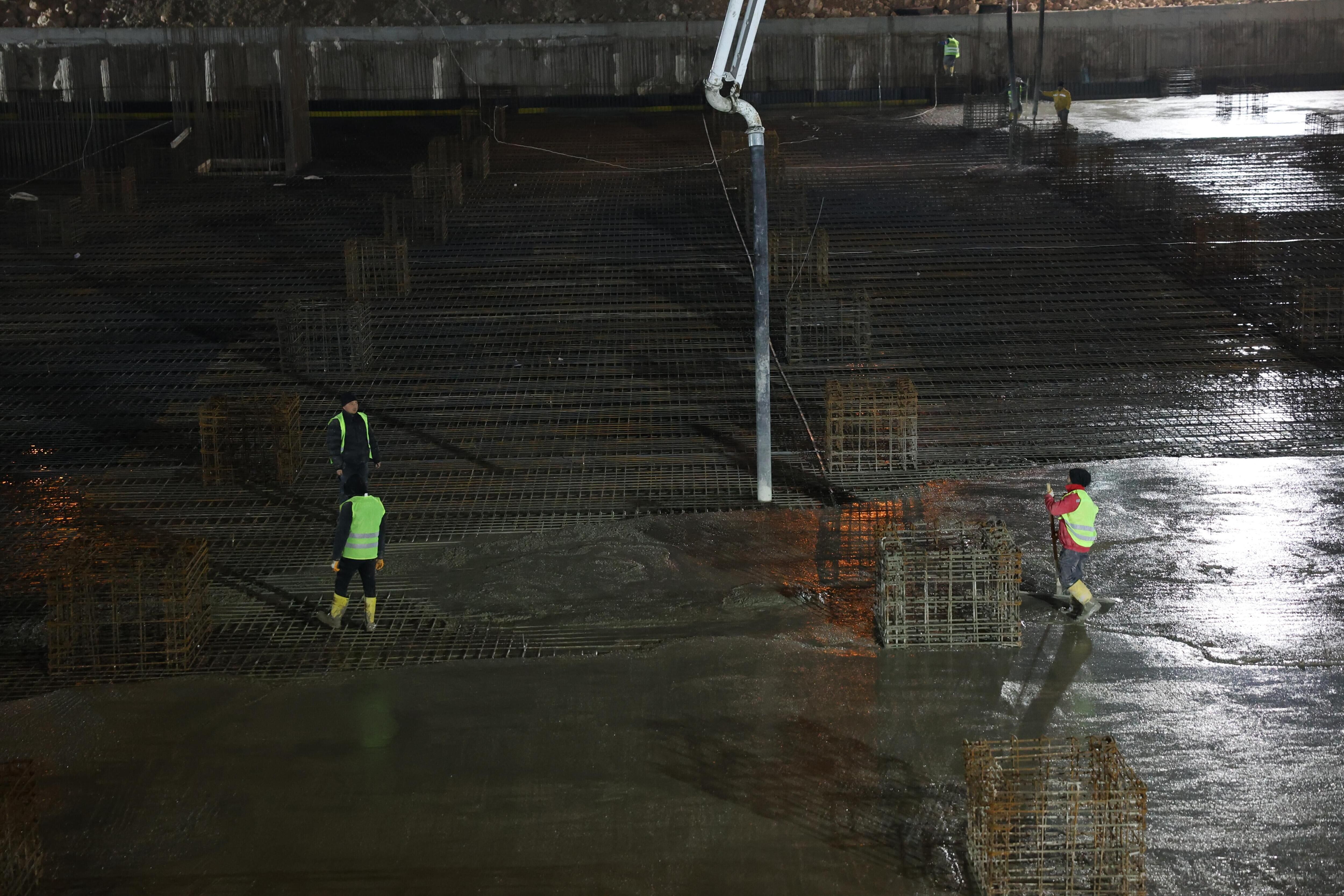 Kurtuluş Pazar Yeri’nde 5 Bin Metreküp Beton Döküldü (1)-1