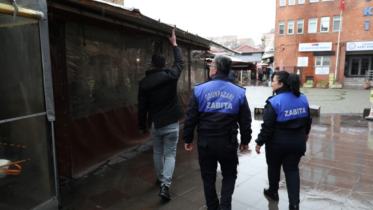 Odunpazarı’nda Kaldırım İşgallerine Denetim (9)