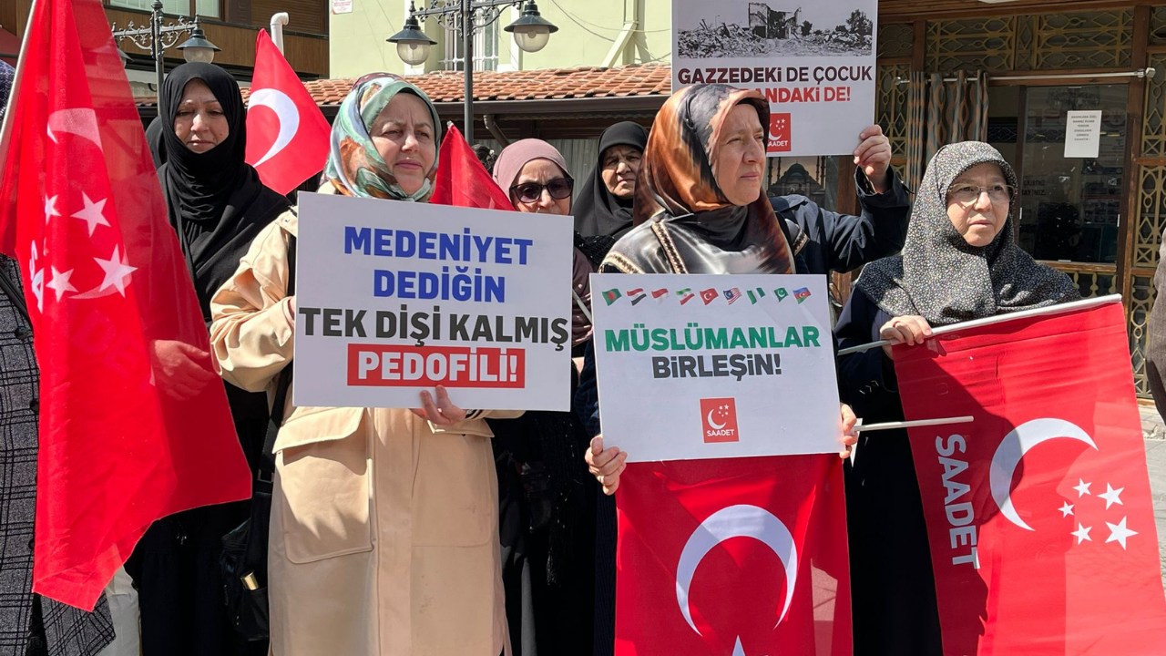Saadet Partisi’nden Gazze Ve Kudüs İçin Sert Mesaj