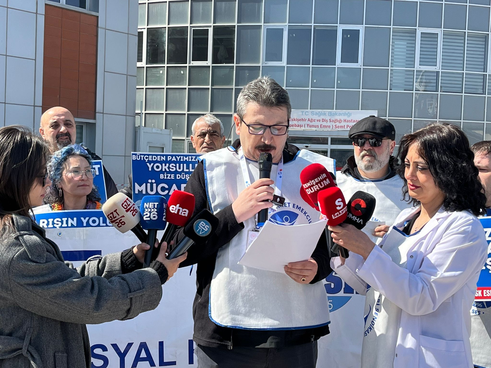 Ses Eskişehir’den Sağlık Politikalarına Sert Tepki (1)